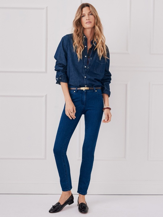 J. McLaughlin Denim - J. McLaughlin Lexi Blue Jeans size 12